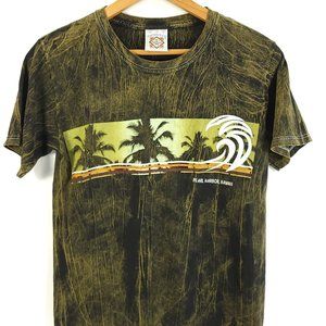 Vintage Pearl Harbor Hawaii Graphic T-Shirt Men's Small Tie Dye Yacht Club 90s